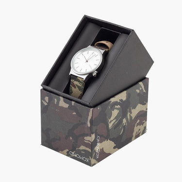 Komono Watches Wizard Print Series-3570043-WOOCAMO-One Size-SUEDE Store